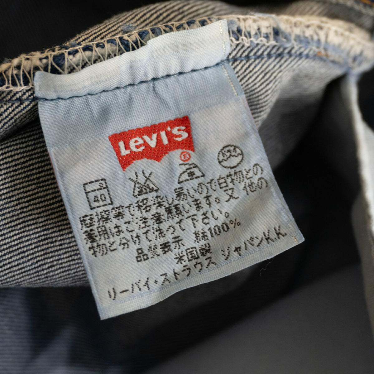 LEVI'S 90s USA Made 501 Denim Jeans Size 34×32