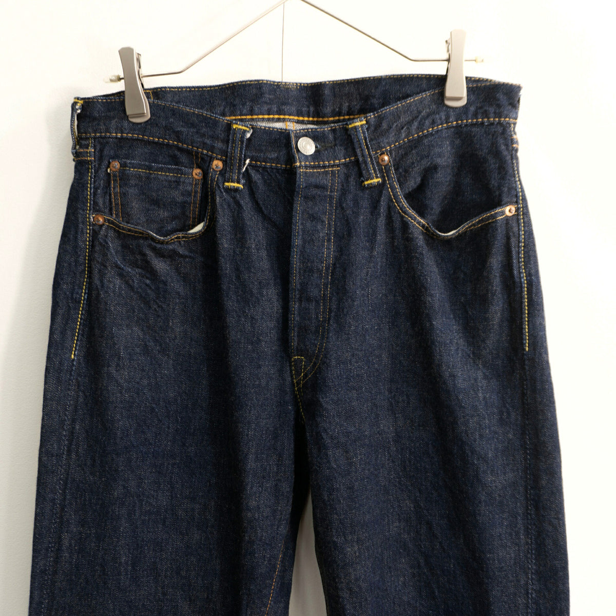 FULLCOUNT 1101 Straight Dark Indigo Jeans Size 33×34