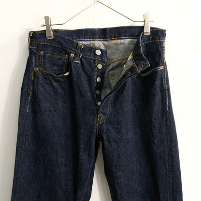 FULLCOUNT 1101 Straight Dark Indigo Jeans Size 33×34