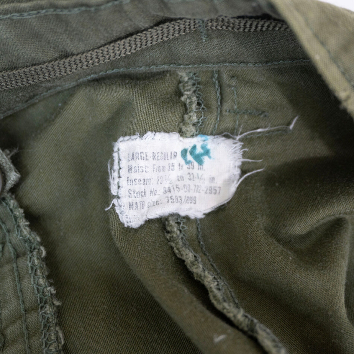 US ARMY 70s M-65 6-Pocket Cargo Pants Size LARGE/REGULAR