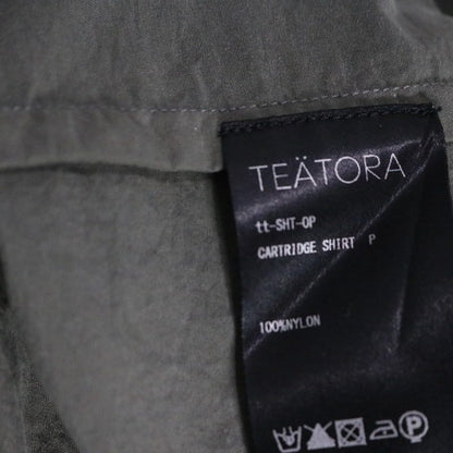 TEATORA Khaki Cartridge Shirt OP Nylon Sleeve Shirt Size 3