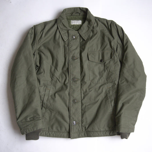 BUZZ RICKSON'S US NAVY A-2 DECK Military Jacket Size M