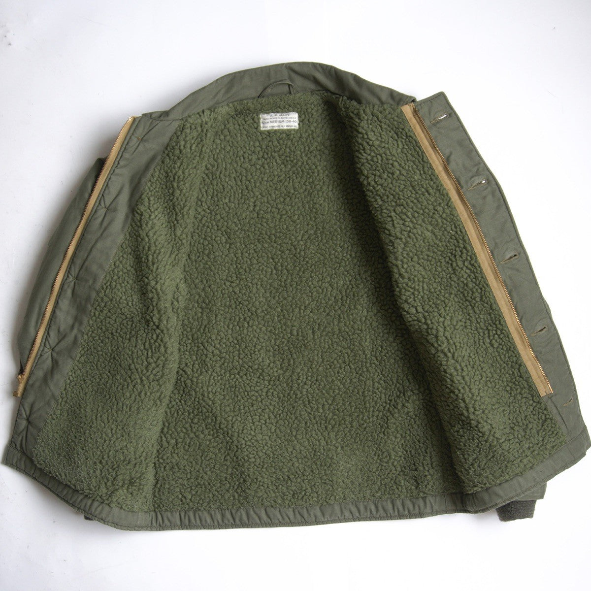 BUZZ RICKSON'S US NAVY A-2 DECK Military Jacket Size M