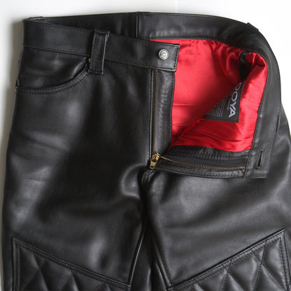 KADOYA EVO PANTS Padded Leather Black Size 32