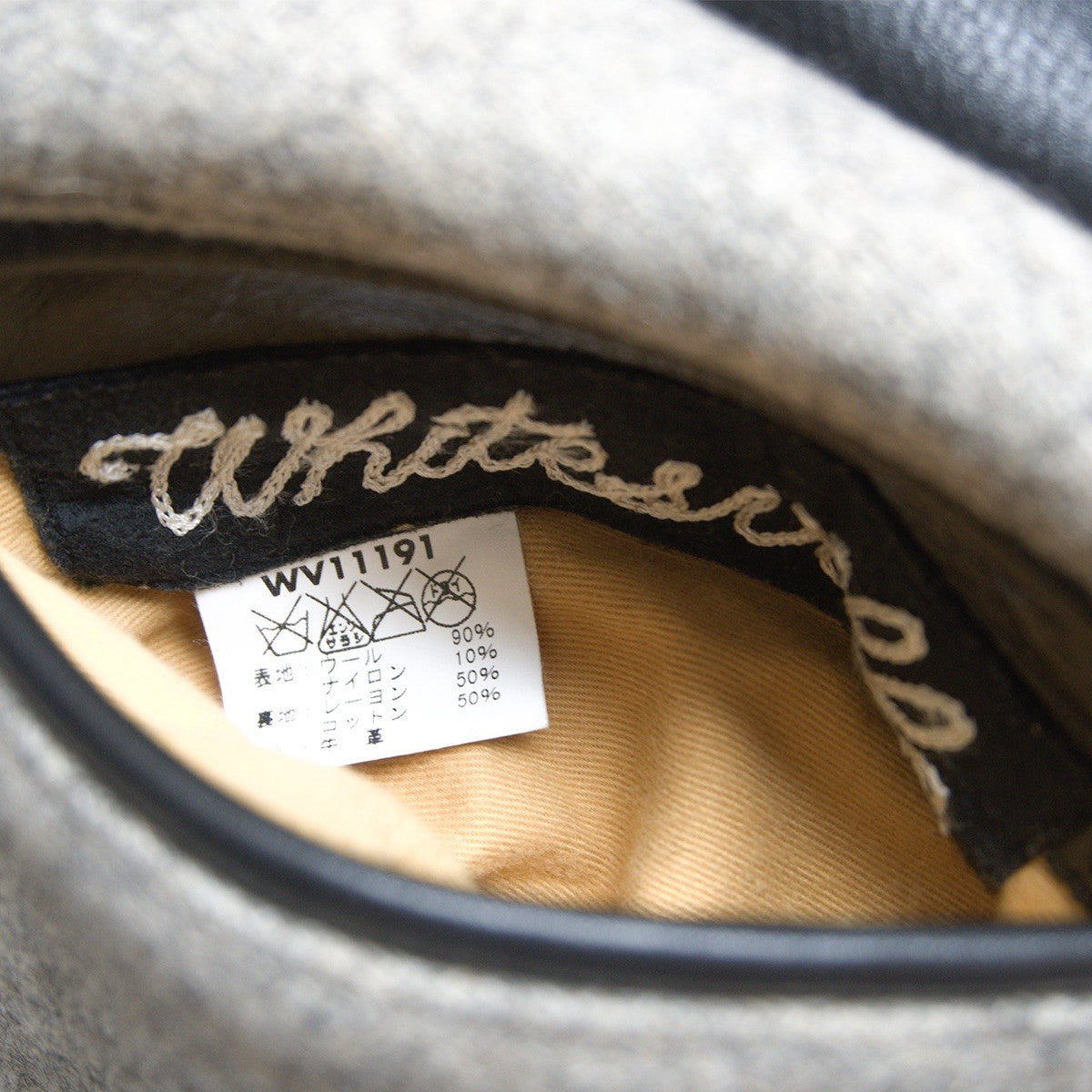 WHITESVILLE Road Runner Full Deco Leather Sleeve Size 42