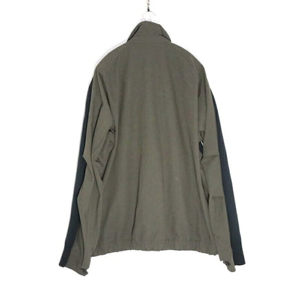 sacai 26SS Weathercloth Knit Blouson Olive Navy Size 3