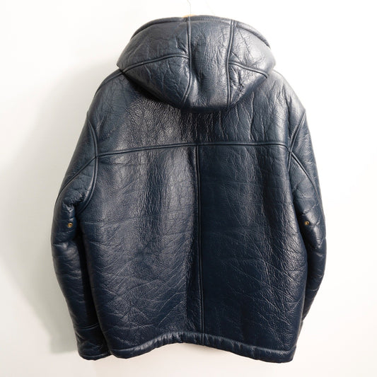 MORGAN PRODUCTIONS French Navy Deck Parka Jacket Blue Size L