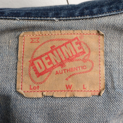 DENIME 506 1st Type WWII Denim Jacket Size L