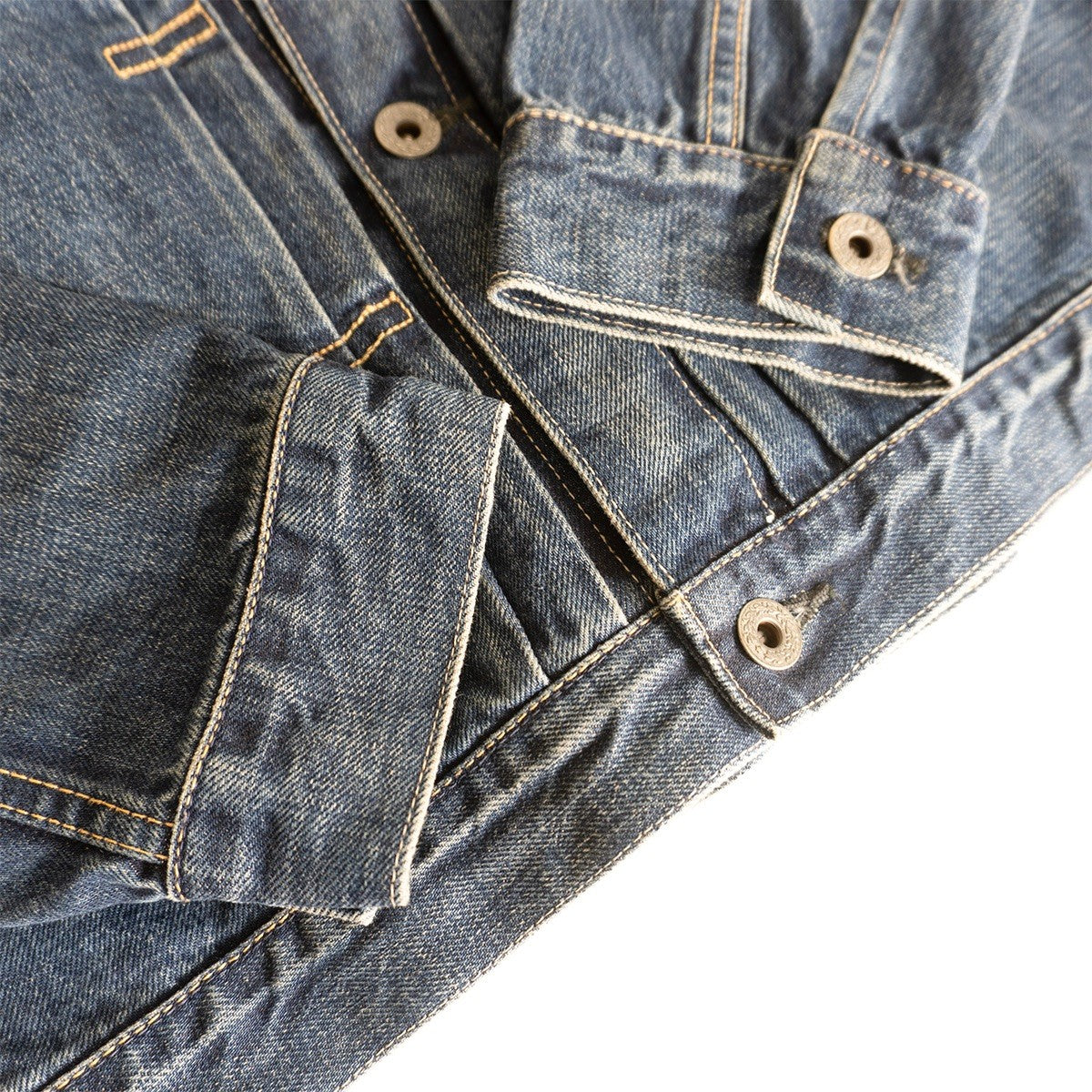 DENIME 506 1st Type WWII Denim Jacket Size L