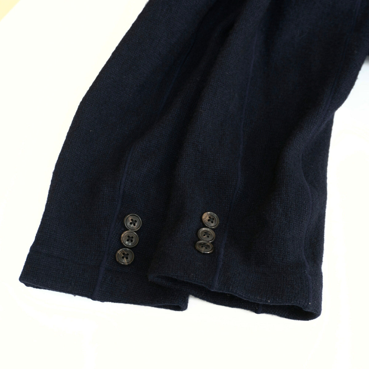 Yohji Yamamoto COSTUME D'HOMME Wool Chester Coat Navy Size 2
