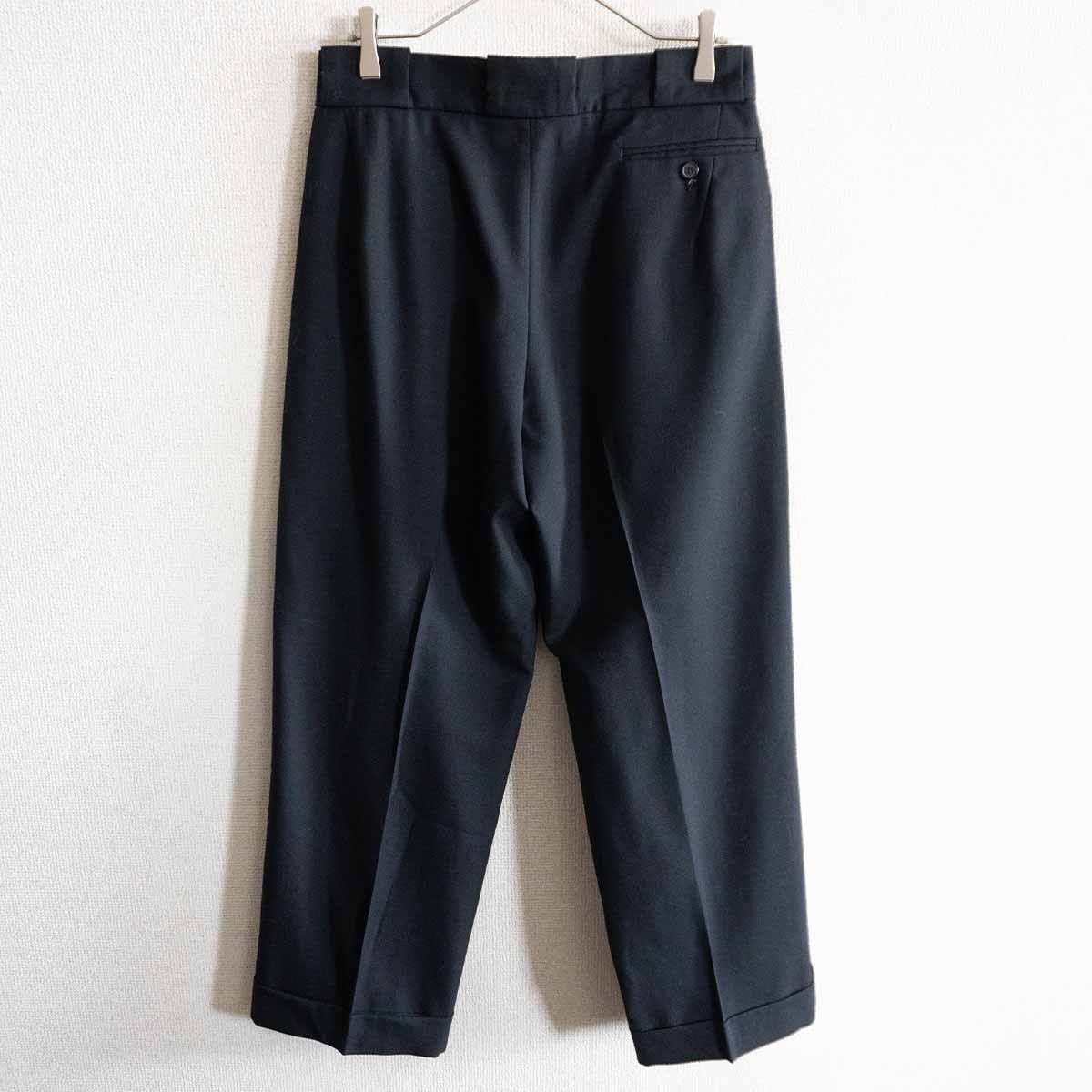 Maison Margiela 19AW Wool Pleated Slacks Size 40