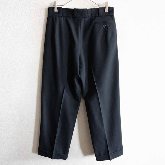 Maison Margiela 19AW Wool Pleated Slacks Size 40
