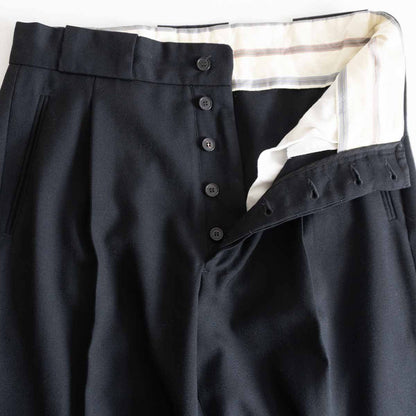 Maison Margiela 19AW Wool Pleated Slacks Size 40