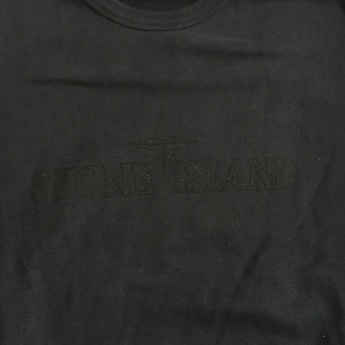 STONE ISLAND 18AW Black Sweatshirt Size L