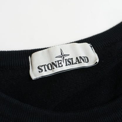 STONE ISLAND 18AW Black Sweatshirt Size L