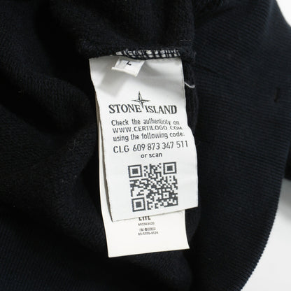 STONE ISLAND 18AW Black Sweatshirt Size L