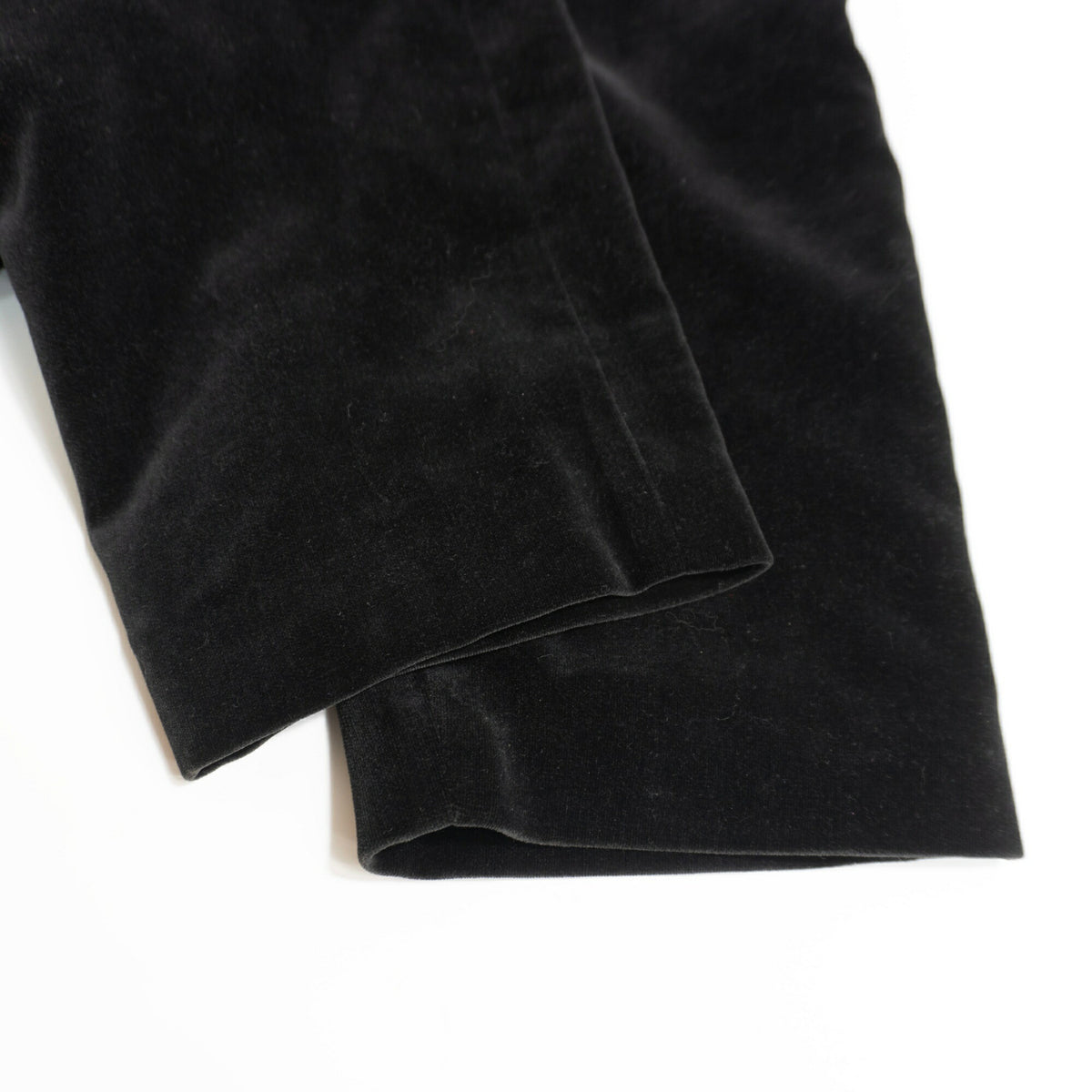 COMME des GARCONS Tricot 90s Velour Rose Collar Coat Size M