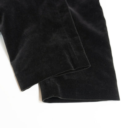 COMME des GARCONS Tricot 90s Velour Rose Collar Coat Size M