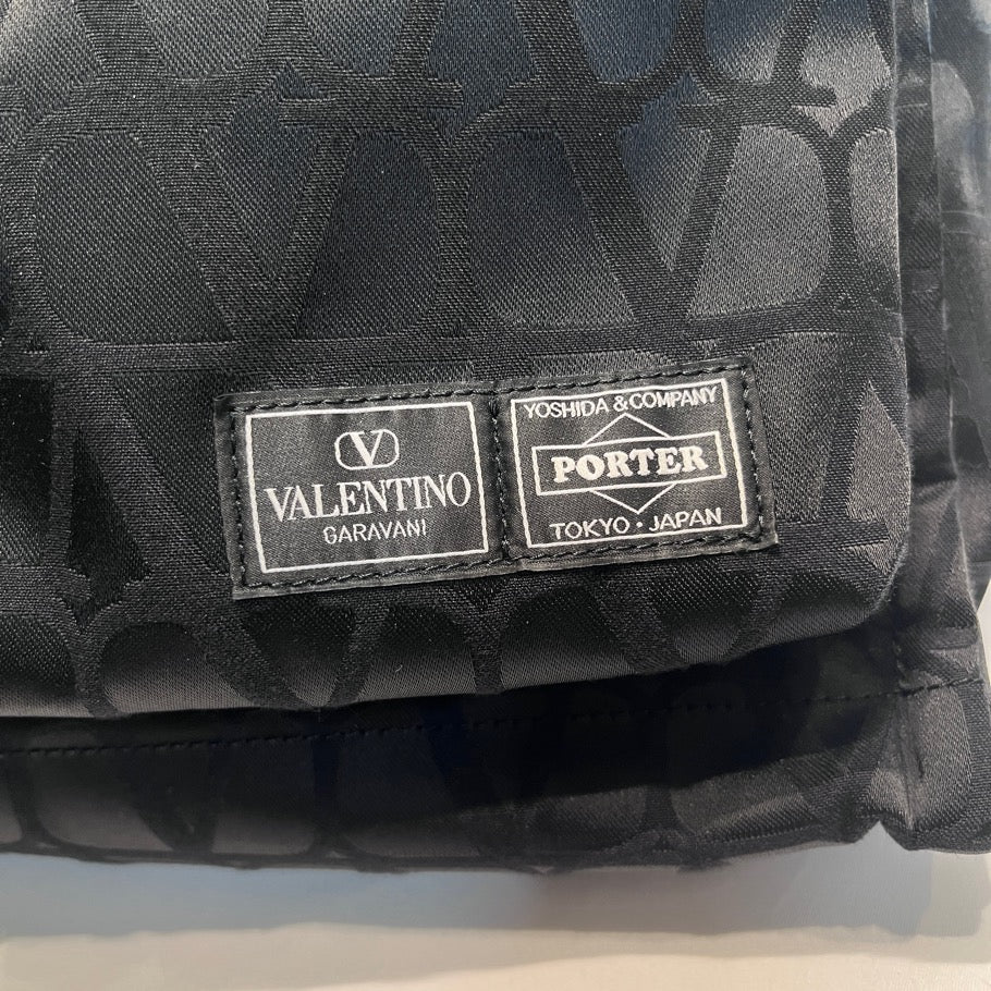 VALENTINO GARAVANI x PORTER 2WAY Bag Black Size ONE SIZE