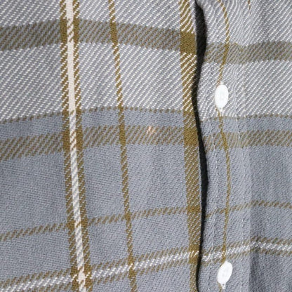 THE NORTH FACE PURPLE LABEL Flannel Plaid Shirt Khaki Size L