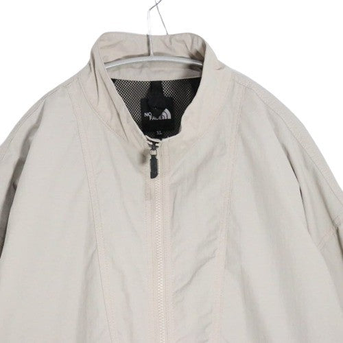 THE NORTH FACE Enride Nylon Track Jacket Beige Size XL