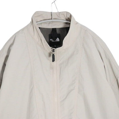 THE NORTH FACE Enride Nylon Track Jacket Beige Size XL