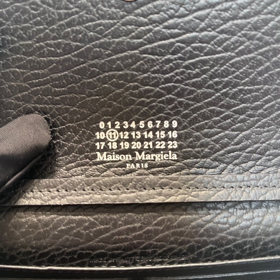 Maison Margiela 4 Stitch Chain Wallet Black Size ONE SIZE