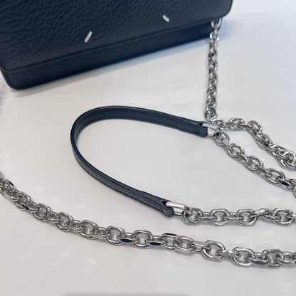 Maison Margiela 4 Stitch Chain Wallet Black Size ONE SIZE