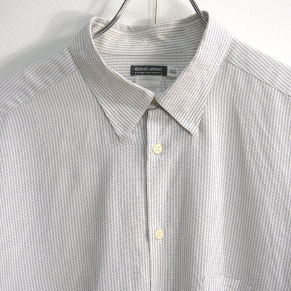 GIORGIO ARMANI Patterned Long Sleeve Shirt in Italy Size 42