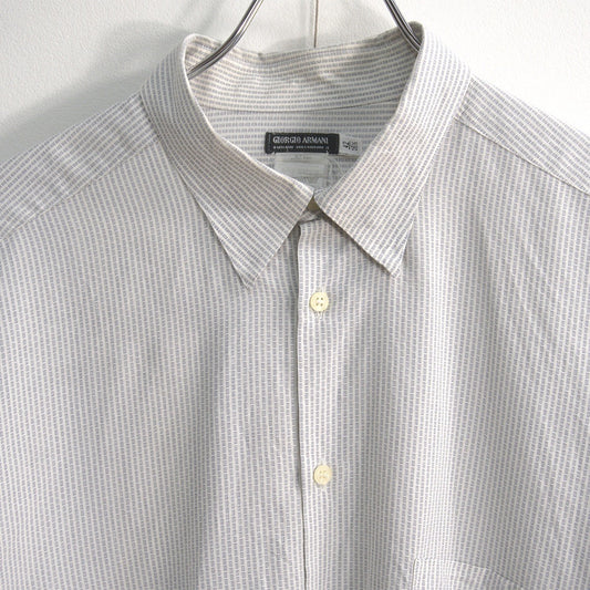 GIORGIO ARMANI Patterned Long Sleeve Shirt in Italy Size 42