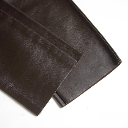 VANSON Leather Pants Thick Cowhide Brown Size 32