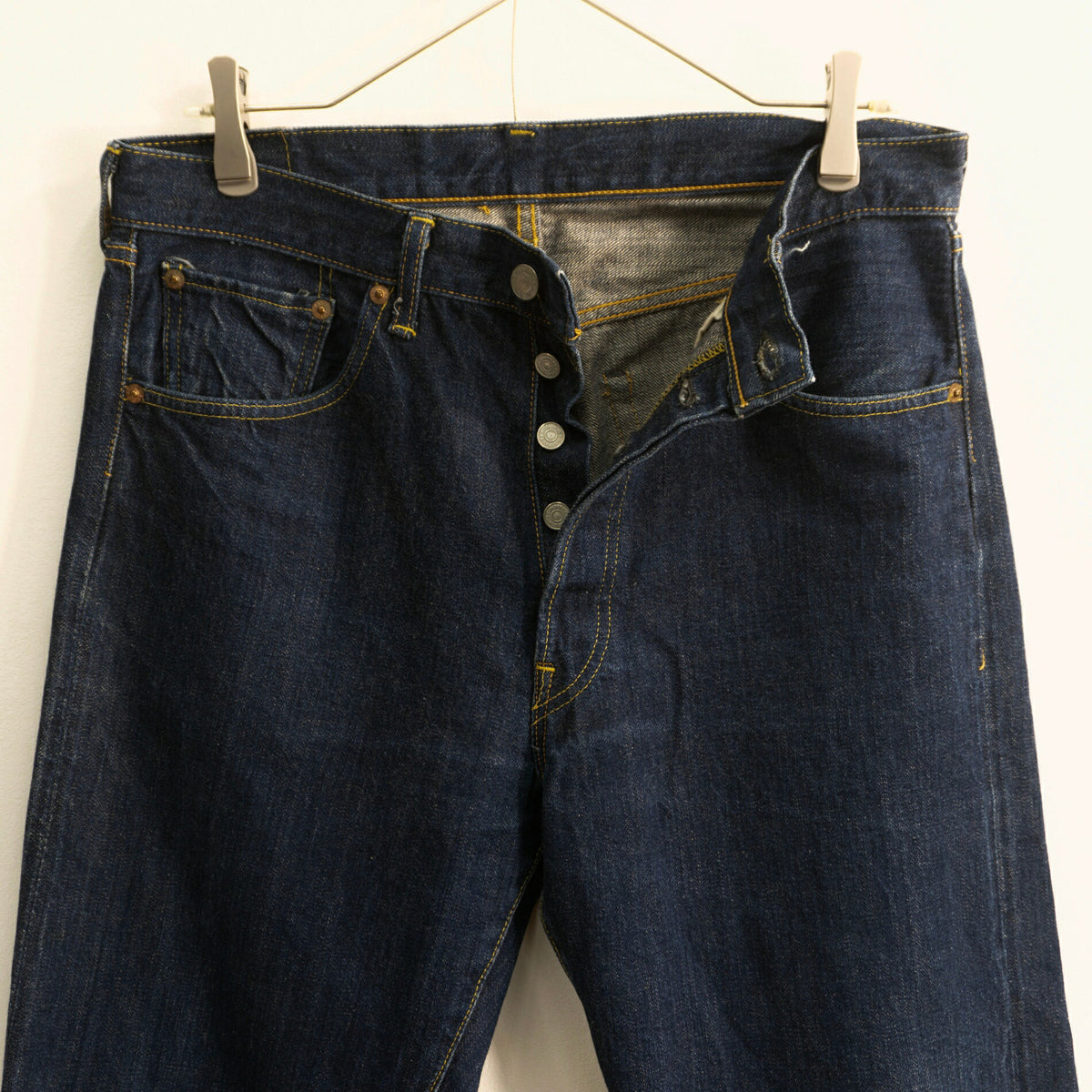LEVI'S VINTAGE CLOTHING 66501 501XX Big Denim Jeans Size 34
