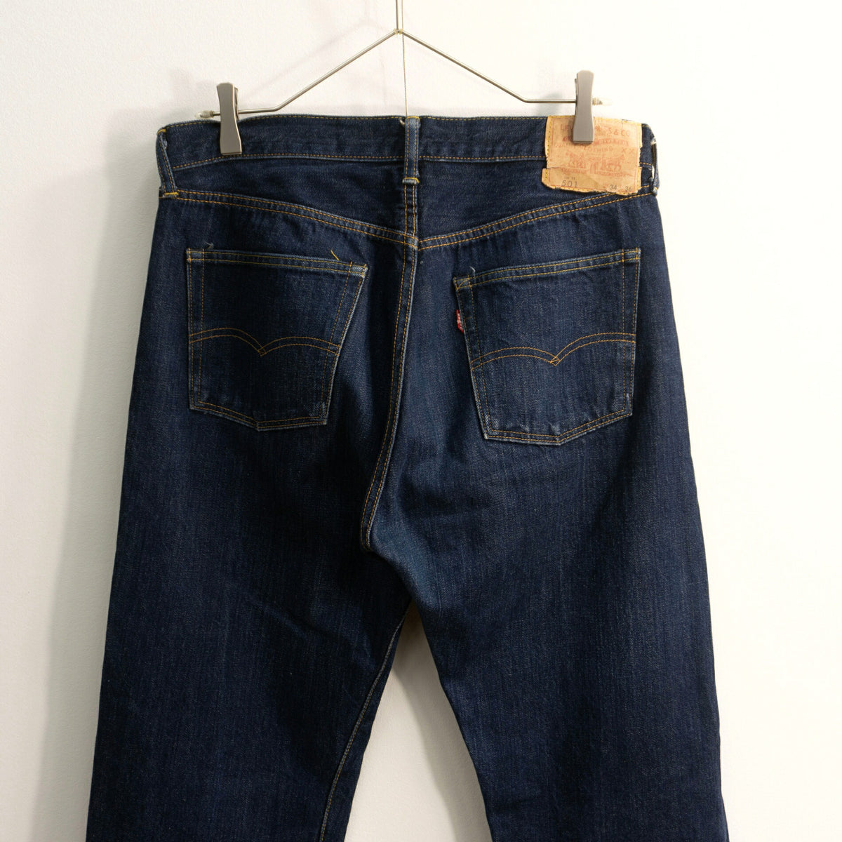 LEVI'S VINTAGE CLOTHING 66501 501XX Big Denim Jeans Size 34