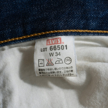 LEVI'S VINTAGE CLOTHING 66501 501XX Big Denim Jeans Size 34
