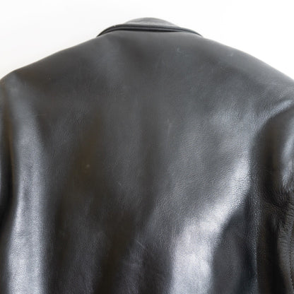 VANSON DOMINATOR Heavy Double Rider Leather Jacket Size 42