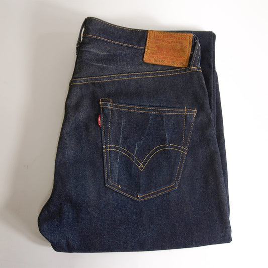 LEVI'S VINTAGE CLOTHING Dark Indigo 501XX E Jeans Size 36×36