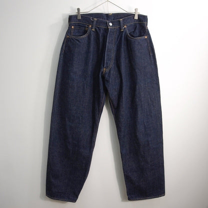 EVISU Lot 2001 Dark Wash Gull Paint Denim Jeans Size 34×35