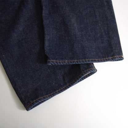 EVISU Lot 2001 Dark Wash Gull Paint Denim Jeans Size 34×35