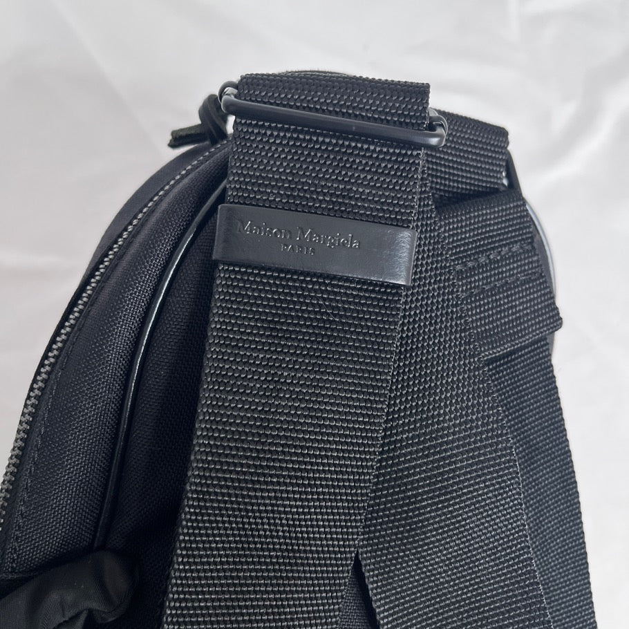 Maison Margiela 1CON Nylon Crossbody Bag Black Size ONE SIZE