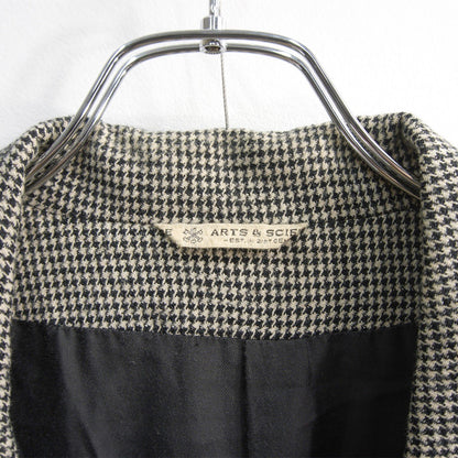 ARTS&SCIENCE Jacket Wool Silk Houndstooth Size 3