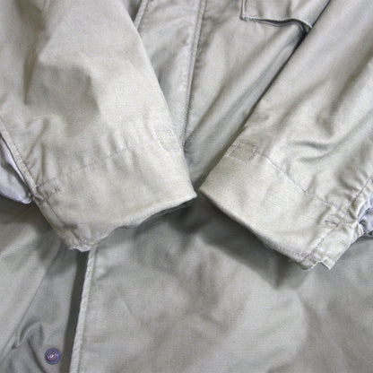 US ARMY 60s M-65 2nd Field Aluminum Zip Jacket Size MEDIUM-REGULAR