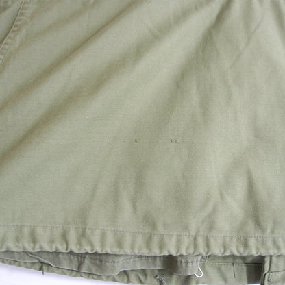 US ARMY 60s M-65 2nd Field Aluminum Zip Jacket Size MEDIUM-REGULAR