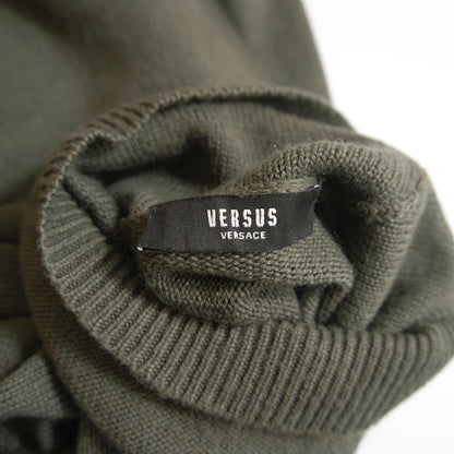 VERSUS VERSACE Turtleneck Sweater with Chest Pocket Size 46