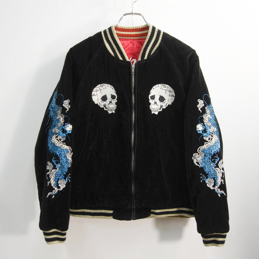 STUDIO D’ARTISAN Velveteen Reversible Souvenir Jacket Size L