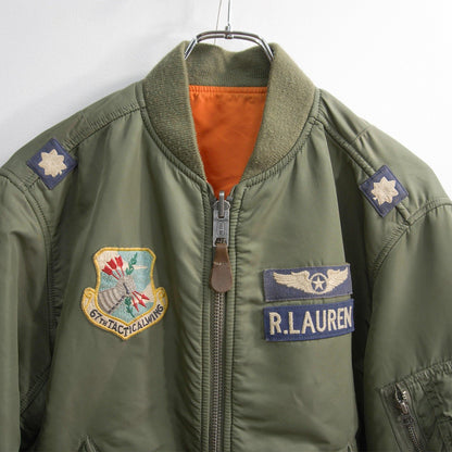 POLO RALPH LAUREN MA-1 Reversible Bomber Jacket Size S
