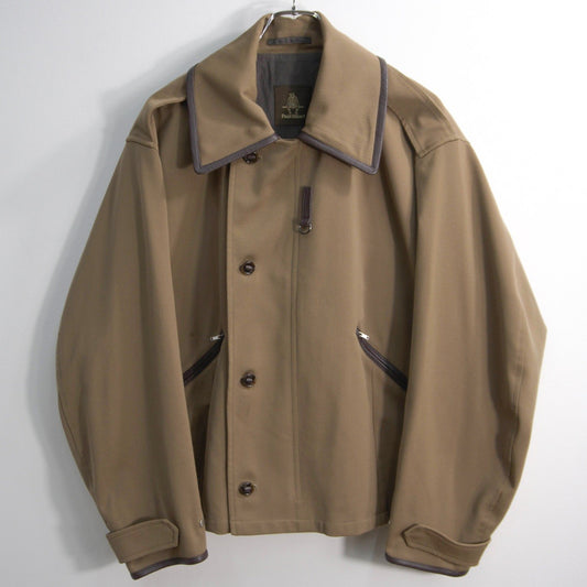 PAUL STUART MK3 Leather Piping Jacket Size 48
