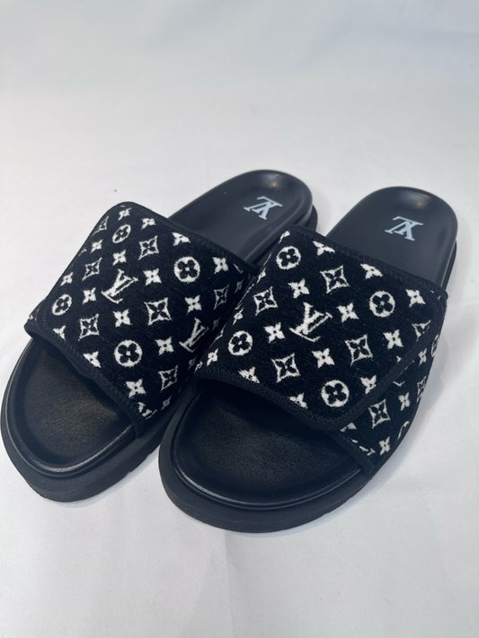 LOUIS VUITTON Miami Line Monogram Slide Sandals Size 26.5cm