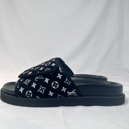 LOUIS VUITTON Miami Line Monogram Slide Sandals Size 26.5cm