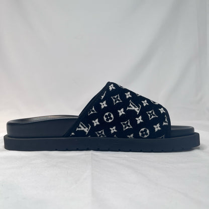 LOUIS VUITTON Miami Line Monogram Slide Sandals Size 26.5cm