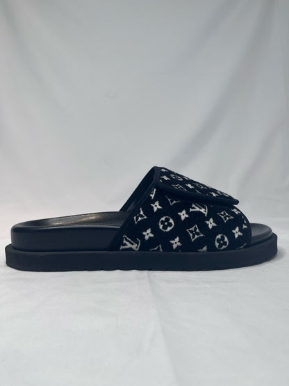 LOUIS VUITTON Miami Line Monogram Slide Sandals Size 26.5cm